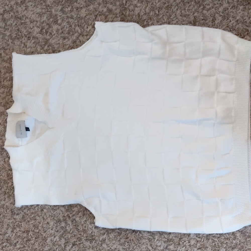 Alohas Sweater Vest Large